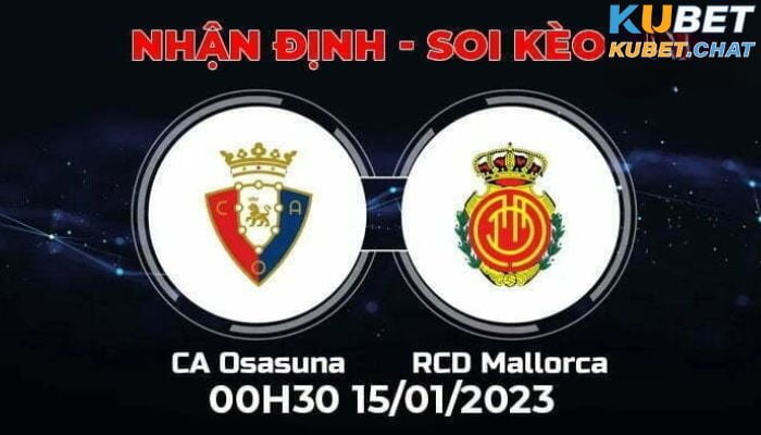 Soi kèo Osasuna vs Mallorca