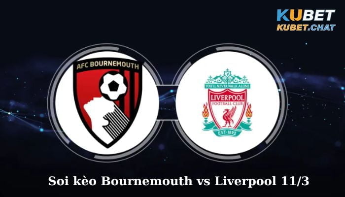 Tìm hiểu soi kèo Bournemouth vs Liverpool 11/3